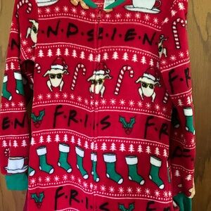 FRIENDS Red and Green Festive Onesie
